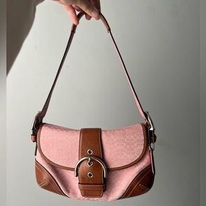 PINK COACH Sholder PURSE
